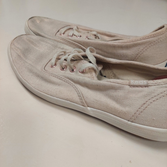 KEDS light pink sneakers metallic shine - Picture 5 of 5